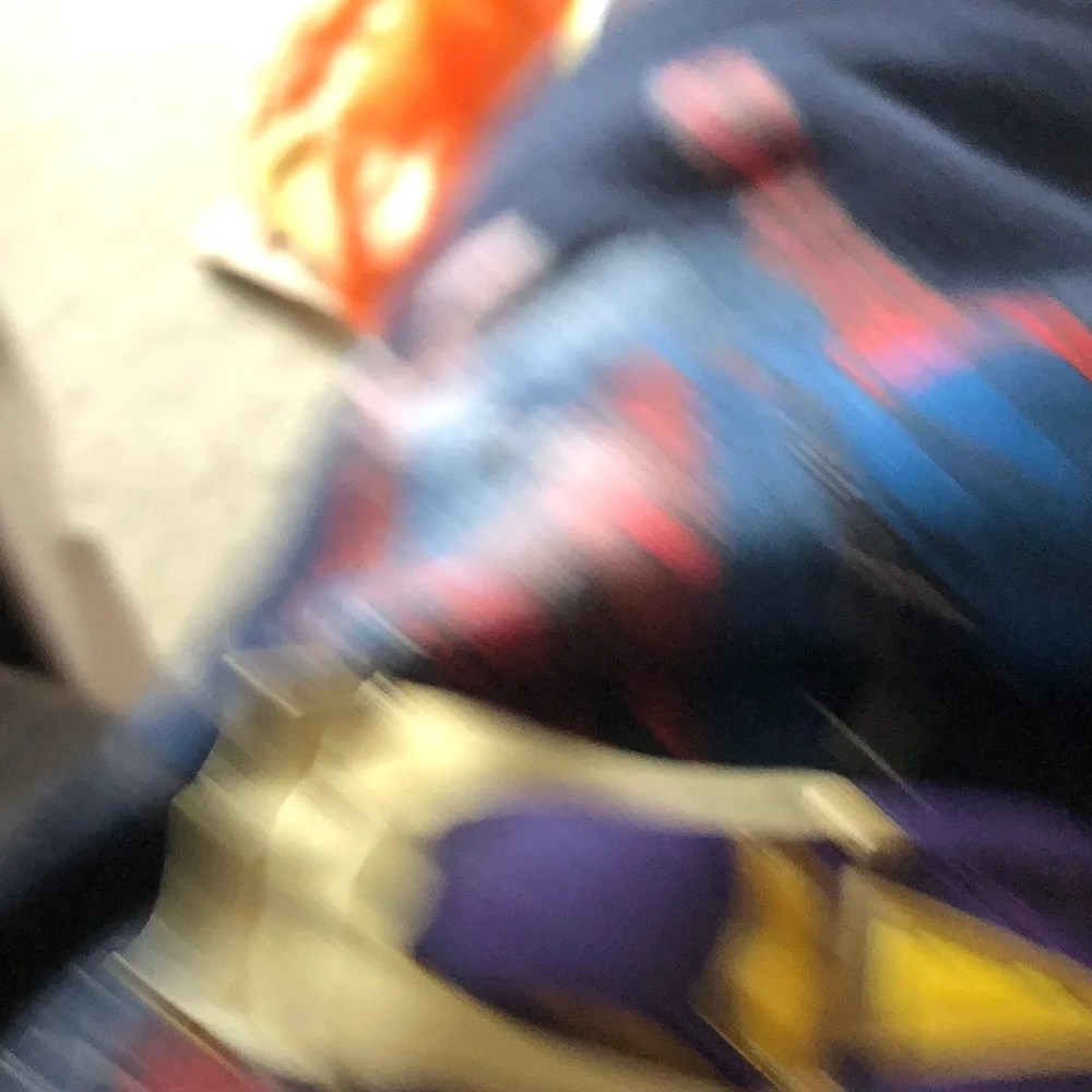 Purple and Gold Toy Race Car
